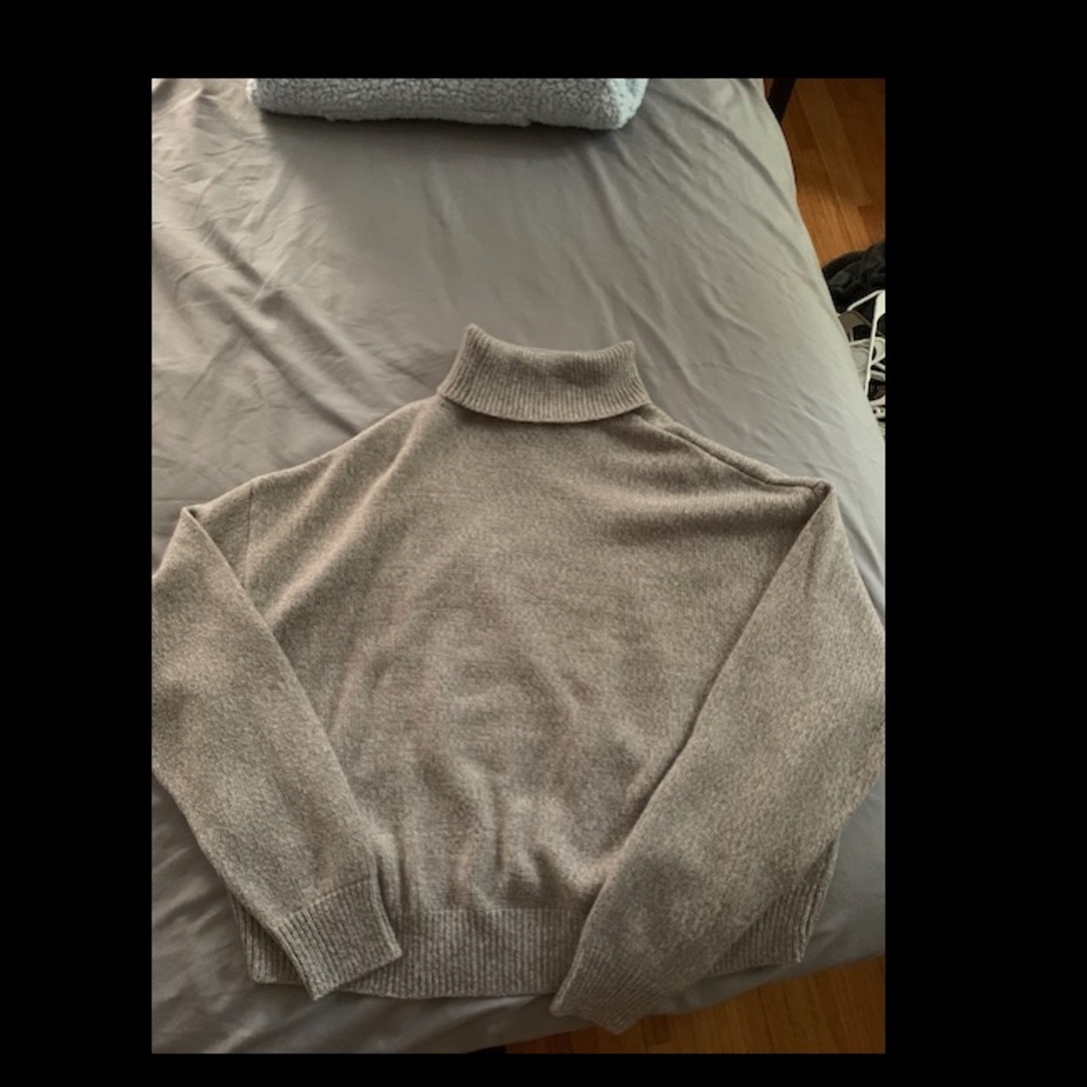 Grey Turtleneck
